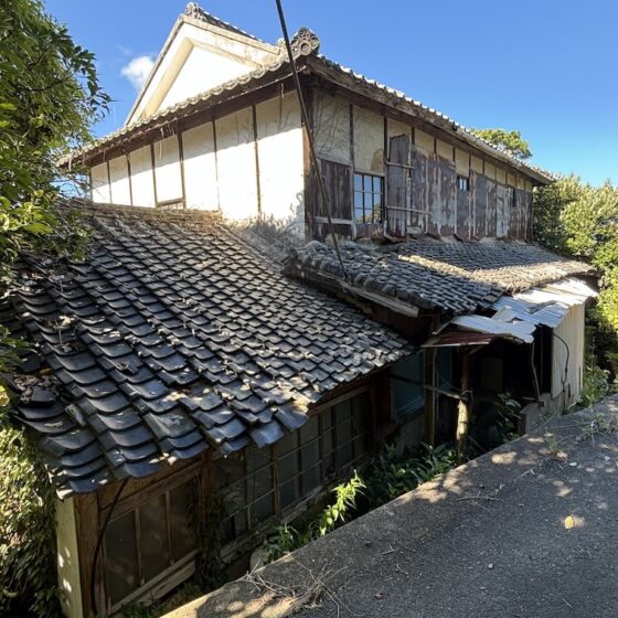 古墳と田んぼと海と
